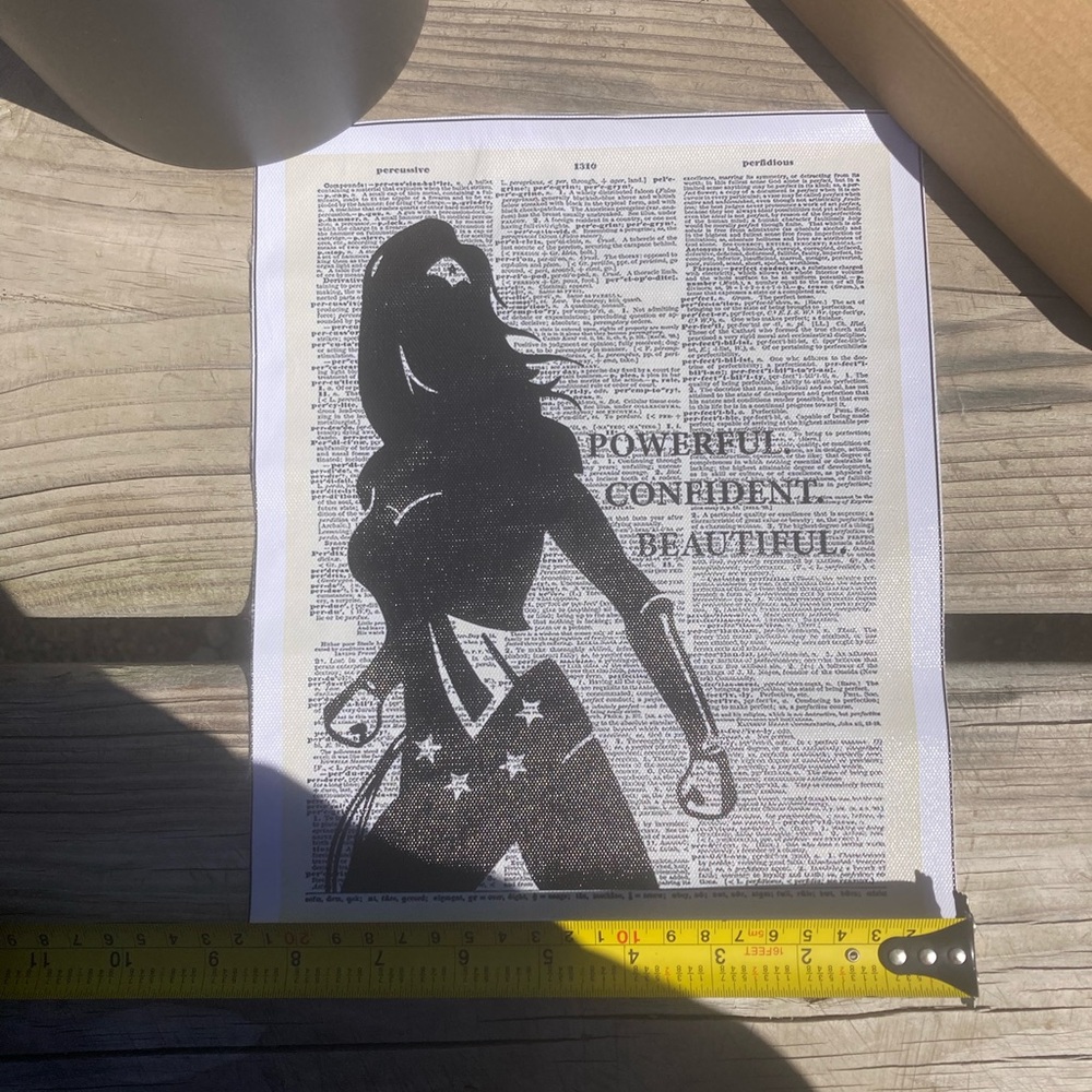 Inspiring wonder women poster